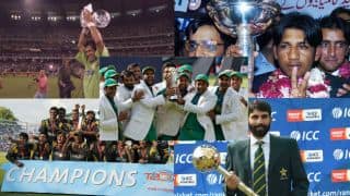 Pakistan complete ICC set, other statistical highlights from their clash against India in ICC Champions Trophy 2017 final